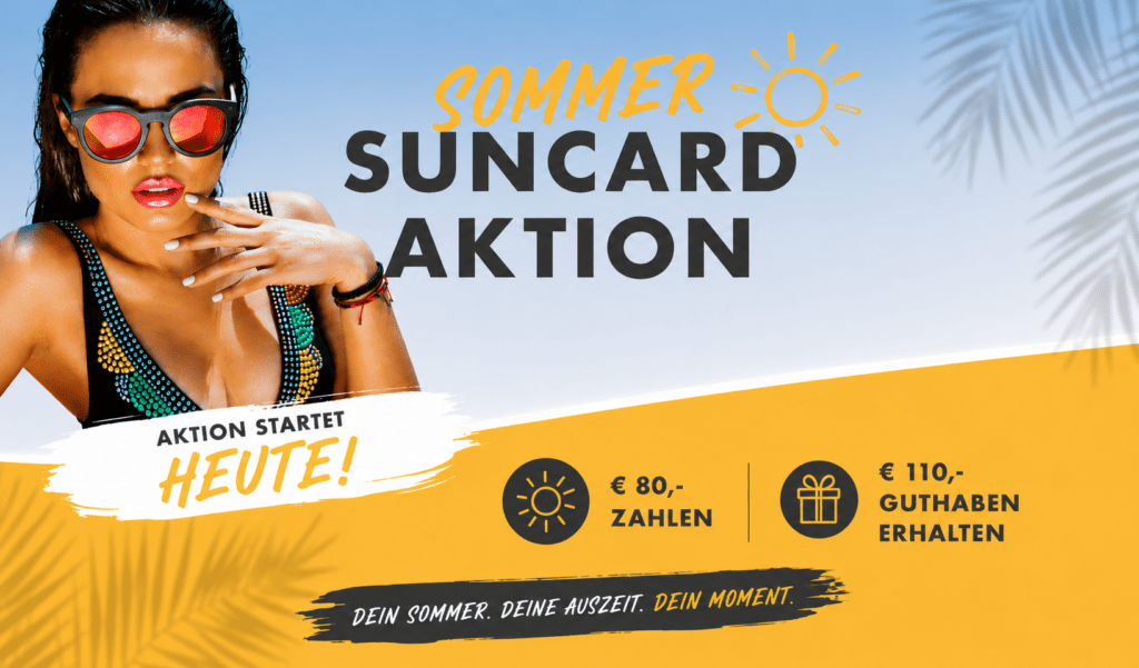 Sommer Suncard Aktion
